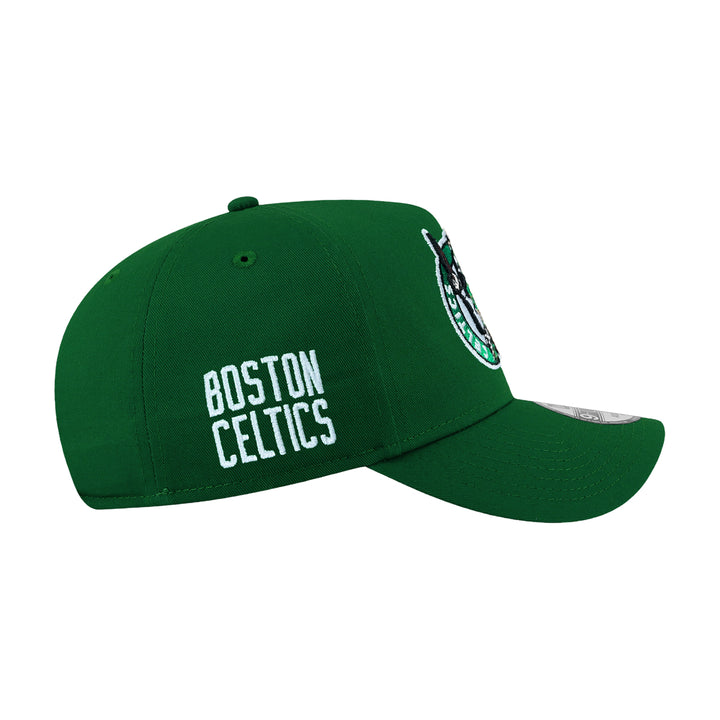 New Era หมวกรุ่น Boston Celtics Upside Down Logo Nba Kelly Greeen 9Forty Aframe Cap