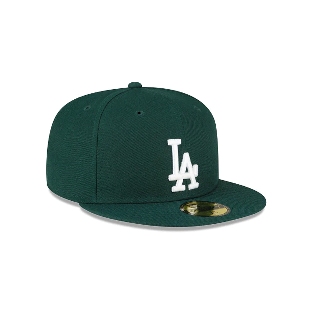 New Era หมวกรุ่น Los Angeles Dodgers Authentic Dk Green 59Fifty Cap