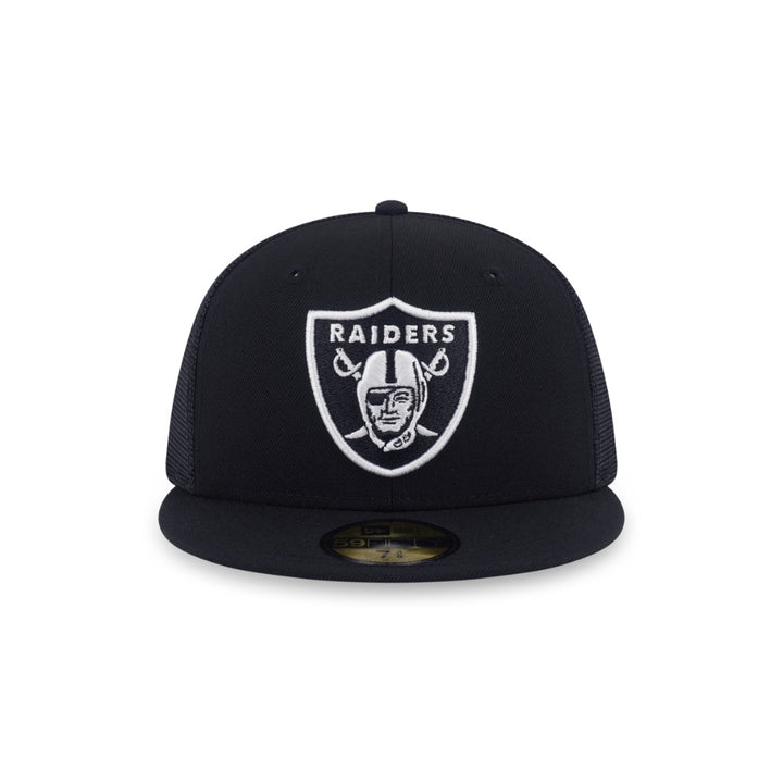 หมวกแก๊ป New Era รุ่น Las Vegas Raiders 59Fifty Trucker Pack Black 59Fifty Cap