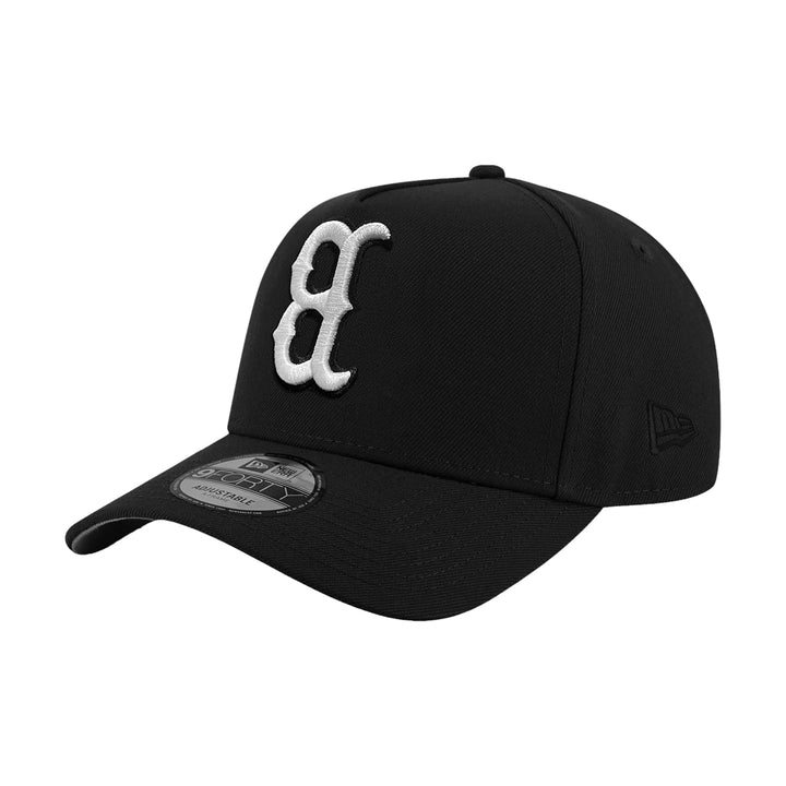 New Era หมวกรุ่น Boston Red Sox Upside Down Logo Mlb Black 9Forty Aframe Cap