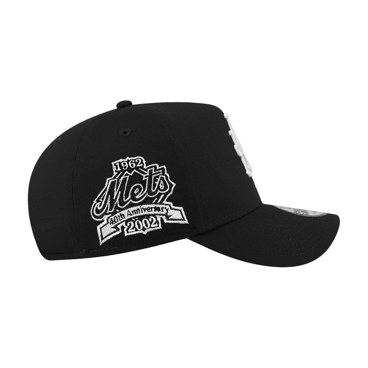New Era หมวกรุ่น New York Mets Upside Down Logo Mlb Black 9Forty Aframe Cap