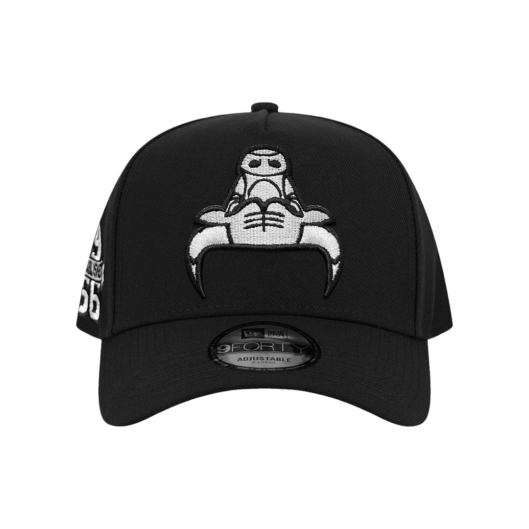 New Era หมวกรุ่น Chicago Bulls Upside Down Logo Nba Black 9Forty Aframe Cap