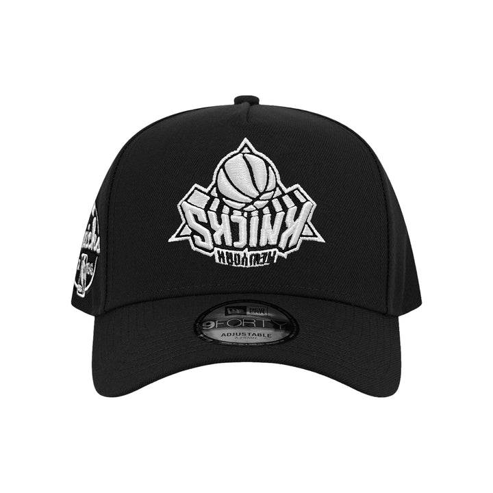 New Era หมวกรุ่น New York Knicks Upside Down Logo Nba Black 9Forty Aframe Cap