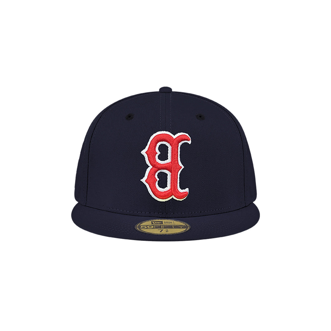 New Era หมวกรุ่น Boston Red Sox Upside Down Logo Navy 59Fifty Cap