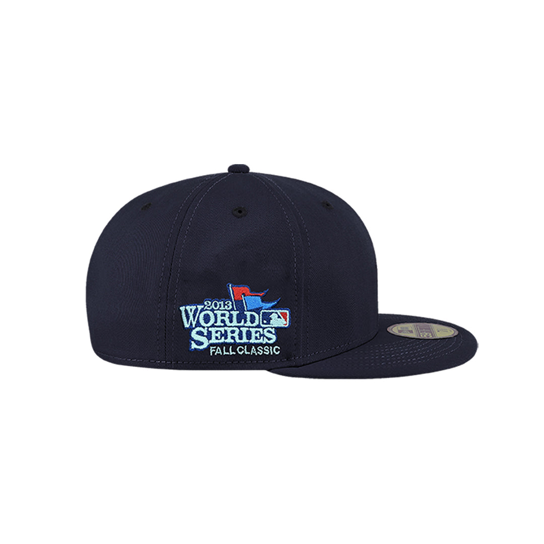 New Era หมวกรุ่น Boston Red Sox Upside Down Logo Navy 59Fifty Cap