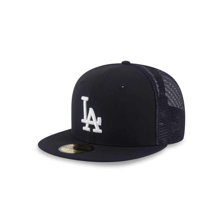 หมวกแก๊ป New Era รุ่น Los Angeles Dodgers 59Fifty Trucker Pack Black 59Fifty Cap