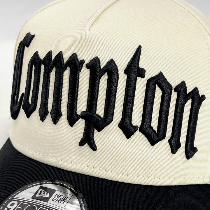 หมวกแก๊ป New Era รุ่น New Era Compton Chrome White And Black 9Forty A-Frame Cap