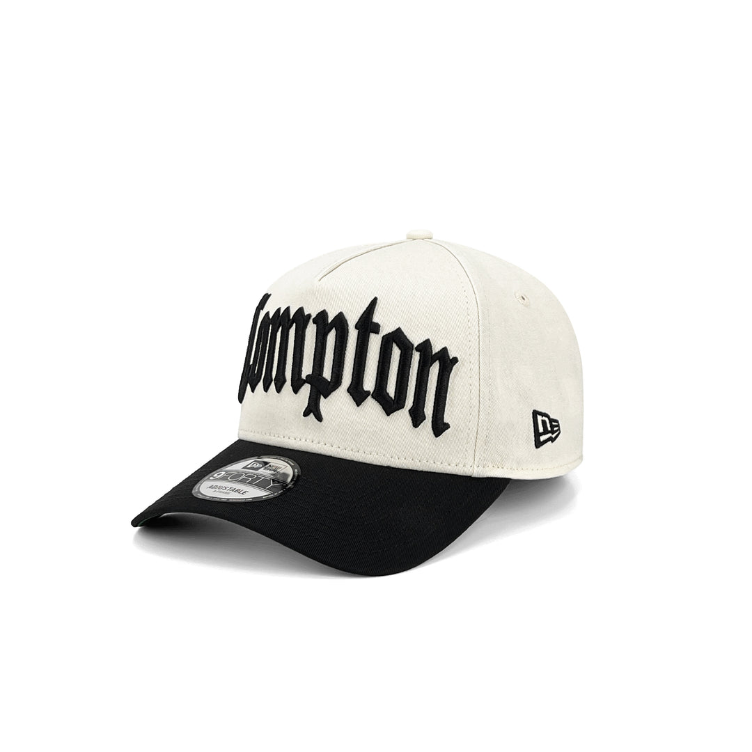 หมวกแก๊ป New Era รุ่น New Era Compton Chrome White And Black 9Forty A-Frame Cap