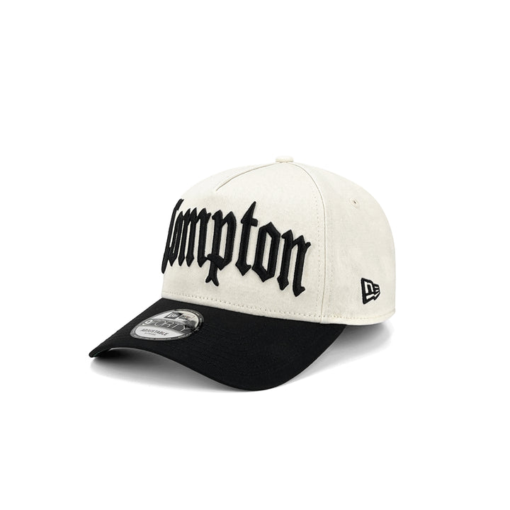 หมวกแก๊ป New Era รุ่น New Era Compton Chrome White And Black 9Forty A-Frame Cap
