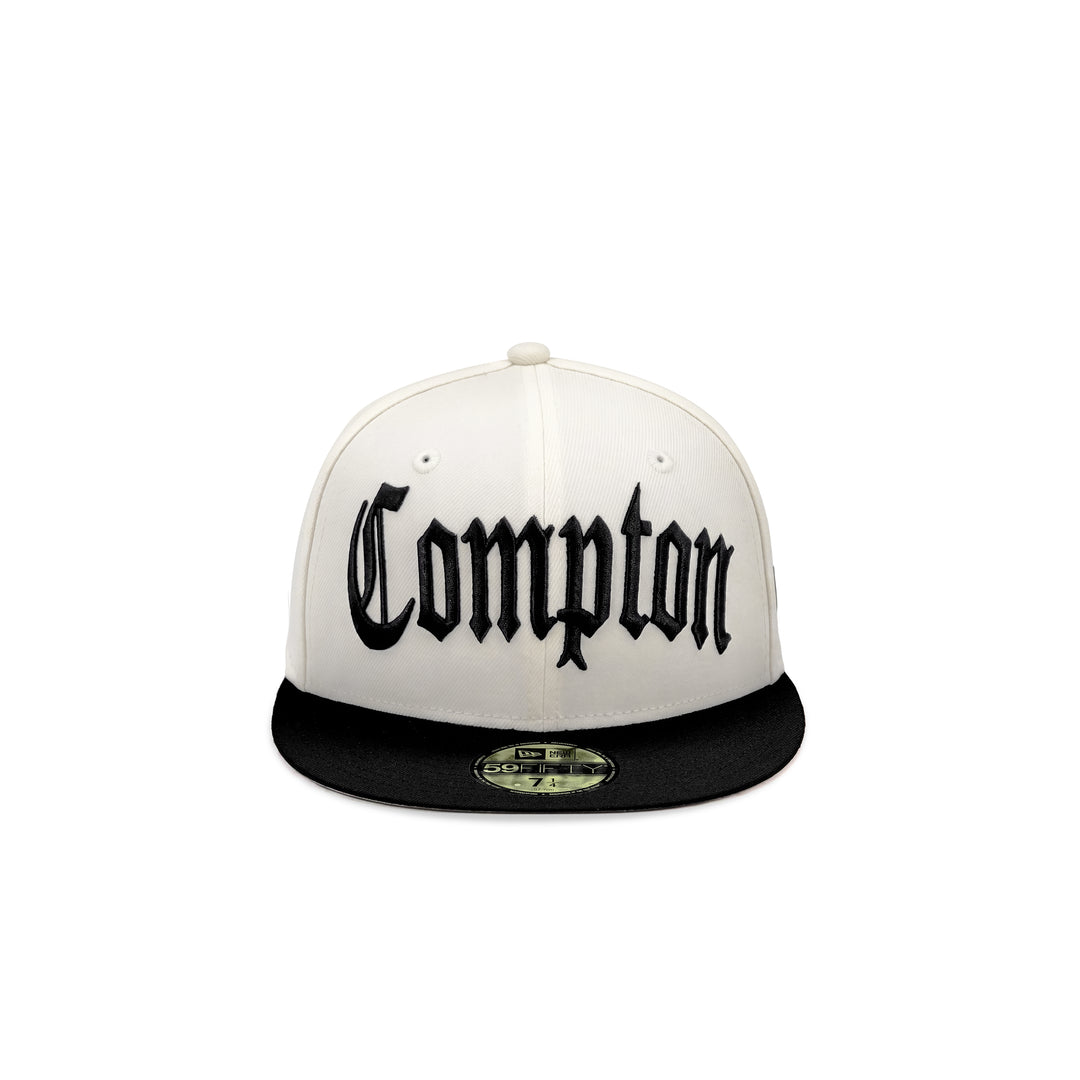 หมวกแก๊ป New Era รุ่น New Era Compton Chrome White And Black 59Fifty Cap