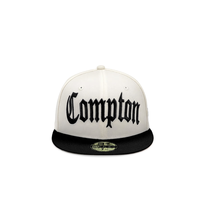 หมวกแก๊ป New Era รุ่น New Era Compton Chrome White And Black 59Fifty Cap