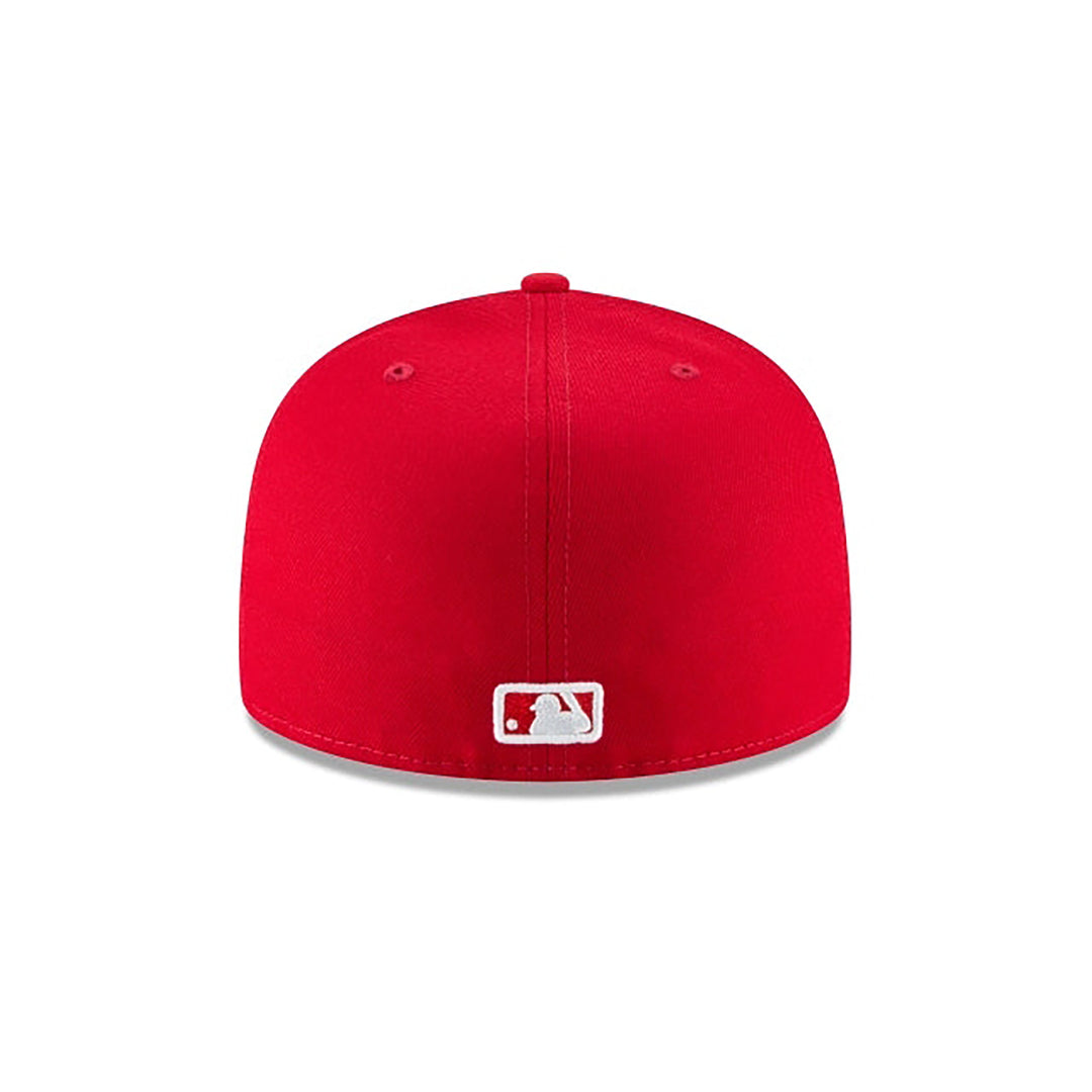 New Era หมวกรุ่น Los Angeles Dodgers Authentic Scarlet 59Fifty Cap