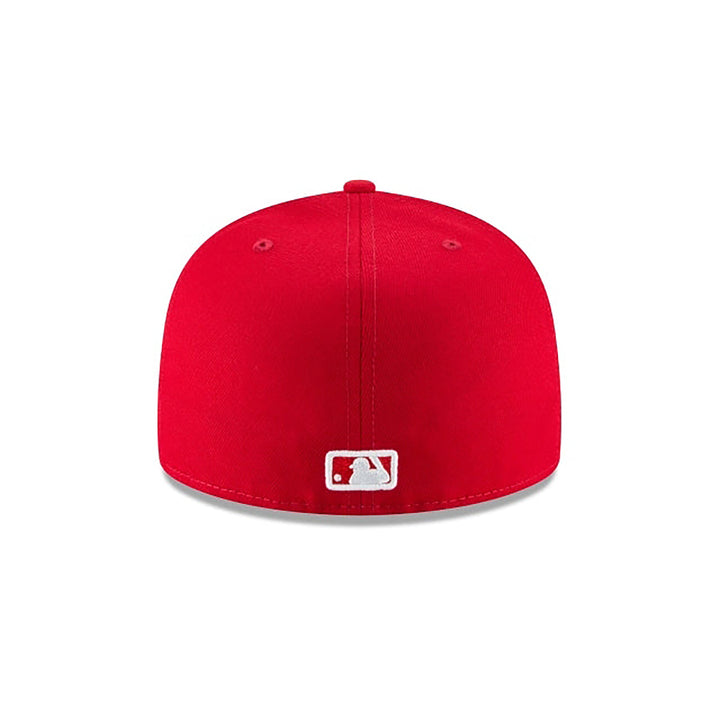 New Era หมวกรุ่น Los Angeles Dodgers Authentic Scarlet 59Fifty Cap