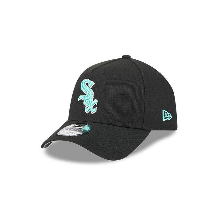 New Era หมวกรุ่น CHICAGO WHITE SOX BLACK & SEAGLASS PACK BLACK 9FORTY AF CAP