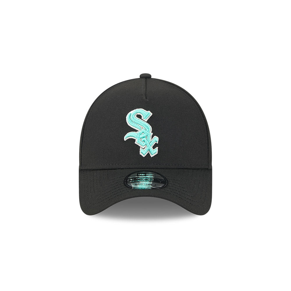 New Era หมวกรุ่น CHICAGO WHITE SOX BLACK & SEAGLASS PACK BLACK 9FORTY AF CAP