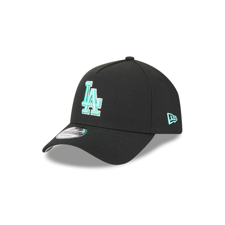 New Era หมวกรุ่น LOS ANGELES DODGERS BLACK & SEAGLASS PACK BLACK 9FORTY AF CAP