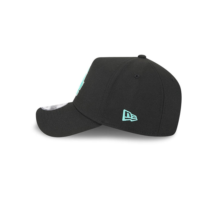 New Era หมวกรุ่น LOS ANGELES DODGERS BLACK & SEAGLASS PACK BLACK 9FORTY AF CAP