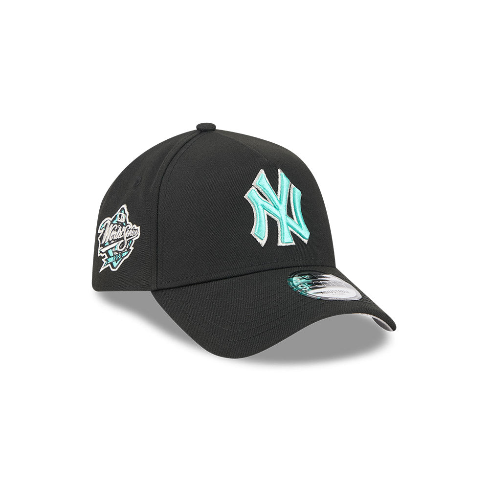 New Era หมวกรุ่น NEW YORK YANKEES BLACK & SEAGLASS PACK BLACK 9FORTY AF CAP