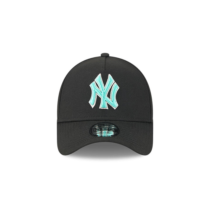 New Era หมวกรุ่น NEW YORK YANKEES BLACK & SEAGLASS PACK BLACK 9FORTY AF CAP