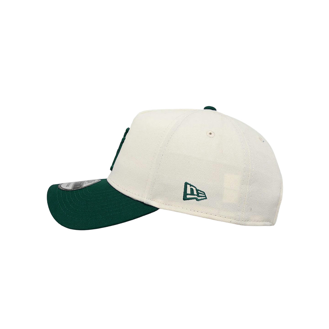 New Era หมวกรุ่น Los Angeles Dodgers Upside Down La Chrome And Dark Green 9Forty A-Frame Cap