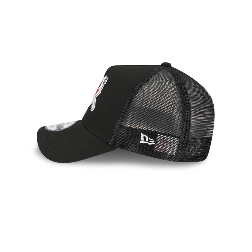 หมวกแก๊ป New Era รุ่น Pittsburgh Pirates MLB Upside Down Black 9Forty AF Trucker Cap