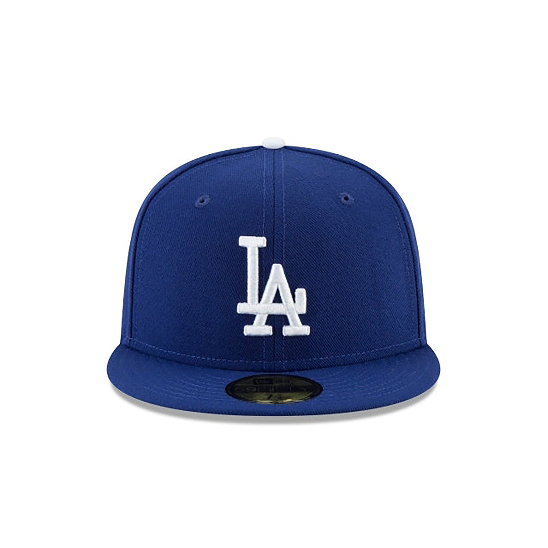New Era หมวกรุ่น LOS ANGELES DODGERS LA DODGERS WITH CHAMP PATCH DK ROYAL 59FIFTY CAP