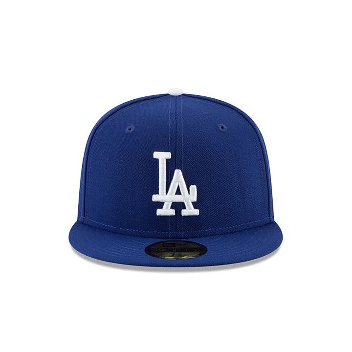 New Era หมวกรุ่น LOS ANGELES DODGERS LA DODGERS WITH CHAMP PATCH DK ROYAL 59FIFTY CAP