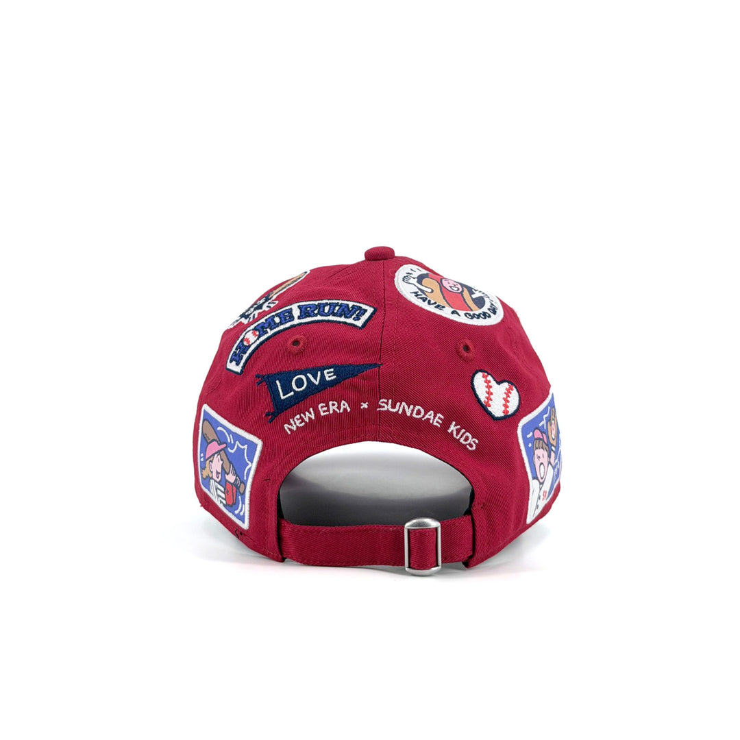 New Era หมวกรุ่น NEW ERA X SUNDAE KIDS SCARLET 9TWENTY CAP