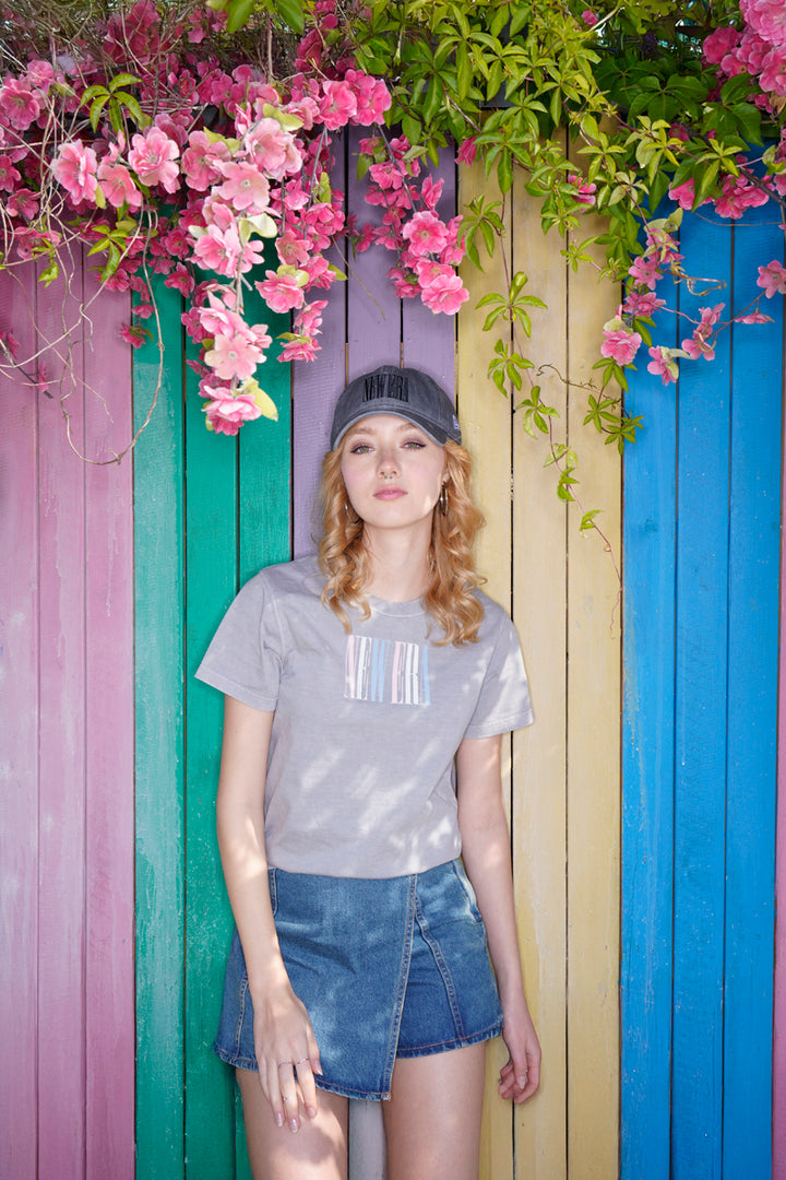 New Era หมวกรุ่น New Era 90S Vibe Dolphin Gray 9Forty Unst Cap