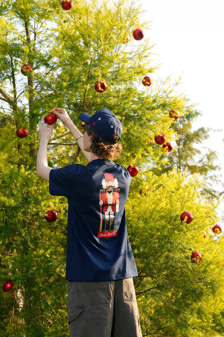 New Era หมวกรุ่น Boston Red Sox Christmas Pack Oceanside Blue 9Forty Af Cap