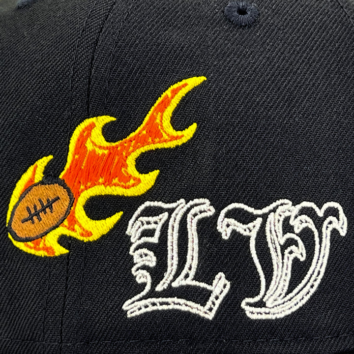 หมวกแก๊ป New Era รุ่น Las Vegas Raiders Scribble Black 59Fifty Cap