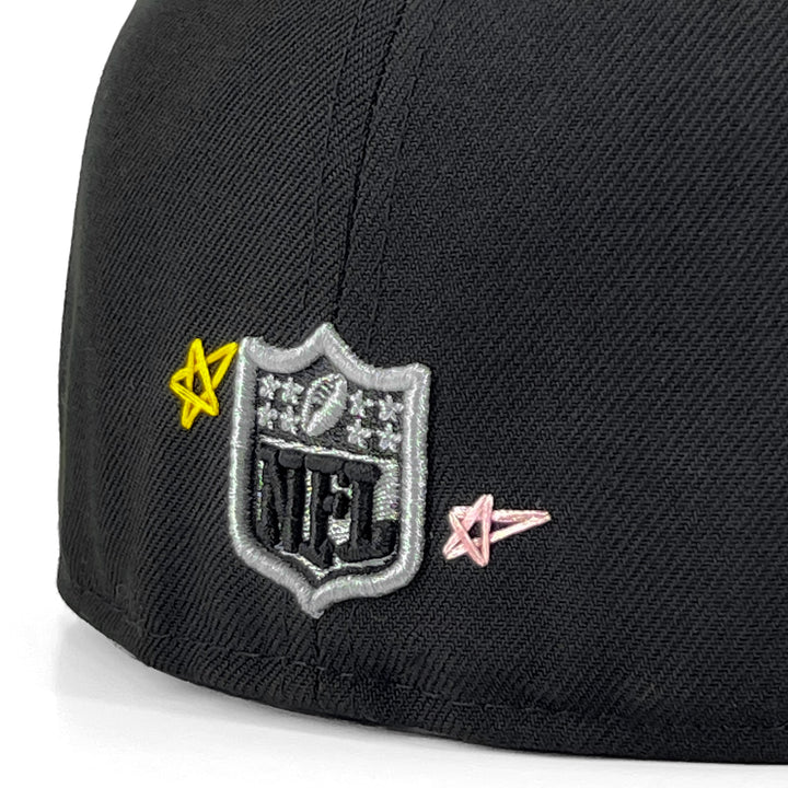 หมวกแก๊ป New Era รุ่น Las Vegas Raiders Scribble Black 59Fifty Cap