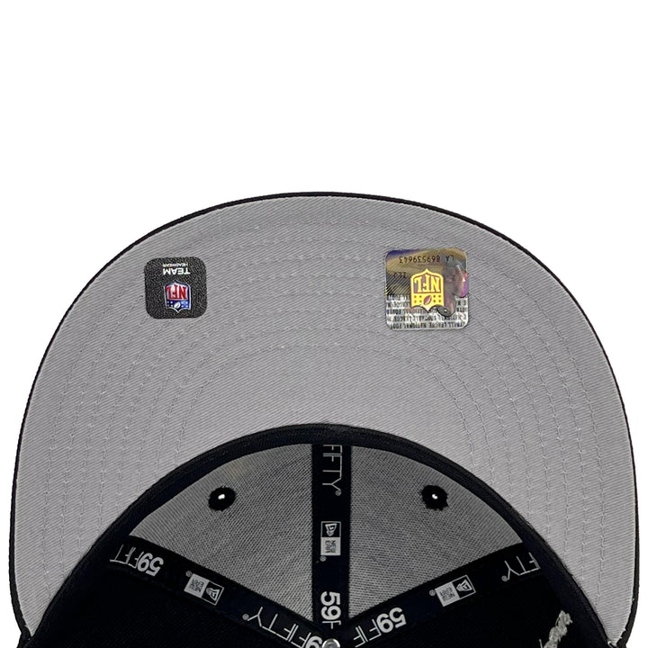 หมวกแก๊ป New Era รุ่น Las Vegas Raiders Scribble Black 59Fifty Cap