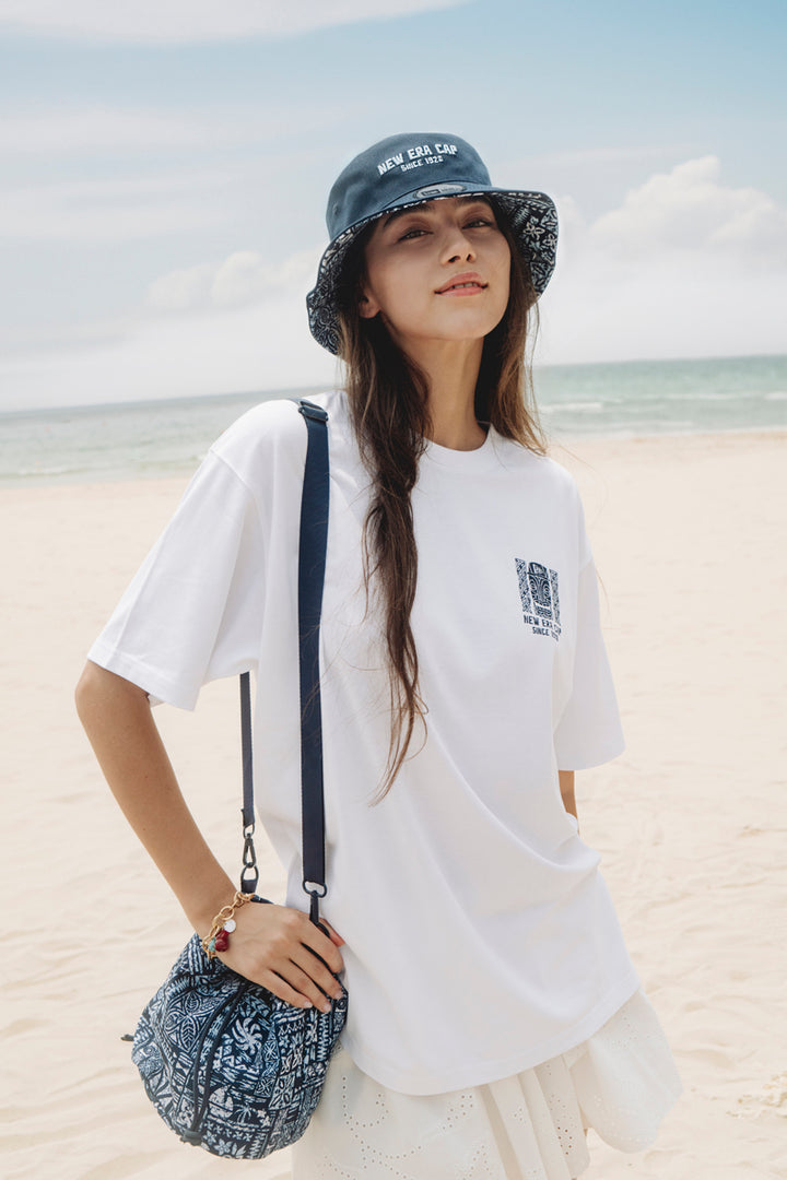 New Era กระเป๋ารุ่น New Era Marine Life Club Navy Bento Drawstring Bag