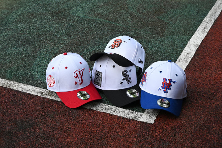 New Era หมวกรุ่น Chicago White Sox MLB Doodles 2-Tone Black Visor White 9FORTY Cap