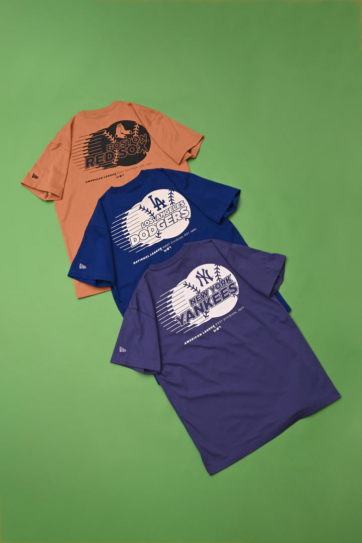 New Era เสื้อยืดแขนสั้นรุ่น Los Angeles Dodgers MLB Light Royal Short Sleeve T-Shirt