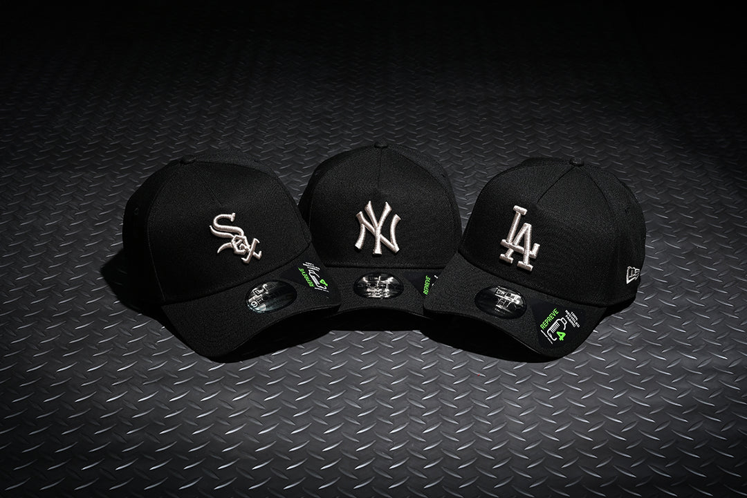 New Era หมวกรุ่น Los Angeles Dodgers Stone Repreve Black 9Forty Af Cap