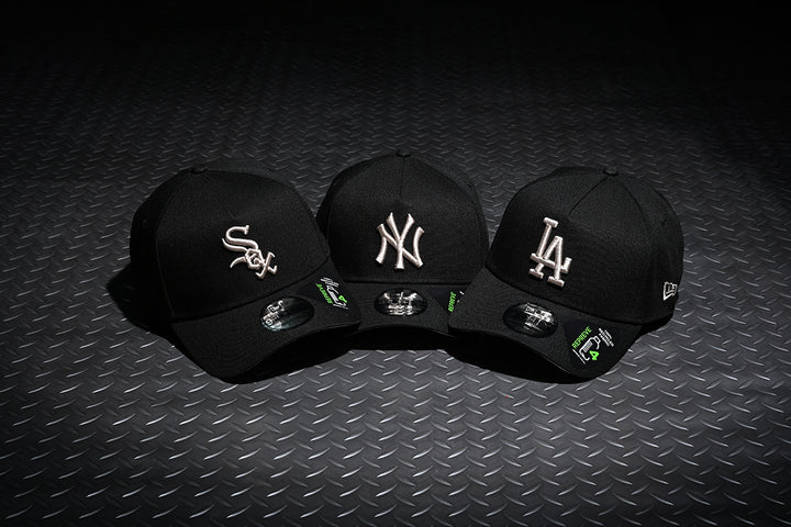 New Era หมวกรุ่น Los Angeles Dodgers Stone Repreve Black 9Forty Af Cap