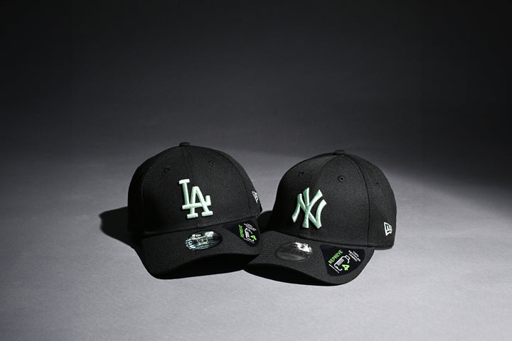 New Era หมวกรุ่น Los Angeles Dodgers Peppermint Repreve Black 9Forty Cap