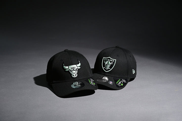 New Era หมวกรุ่น Chicago Bulls Peppermint Repreve Black 9Forty Cap