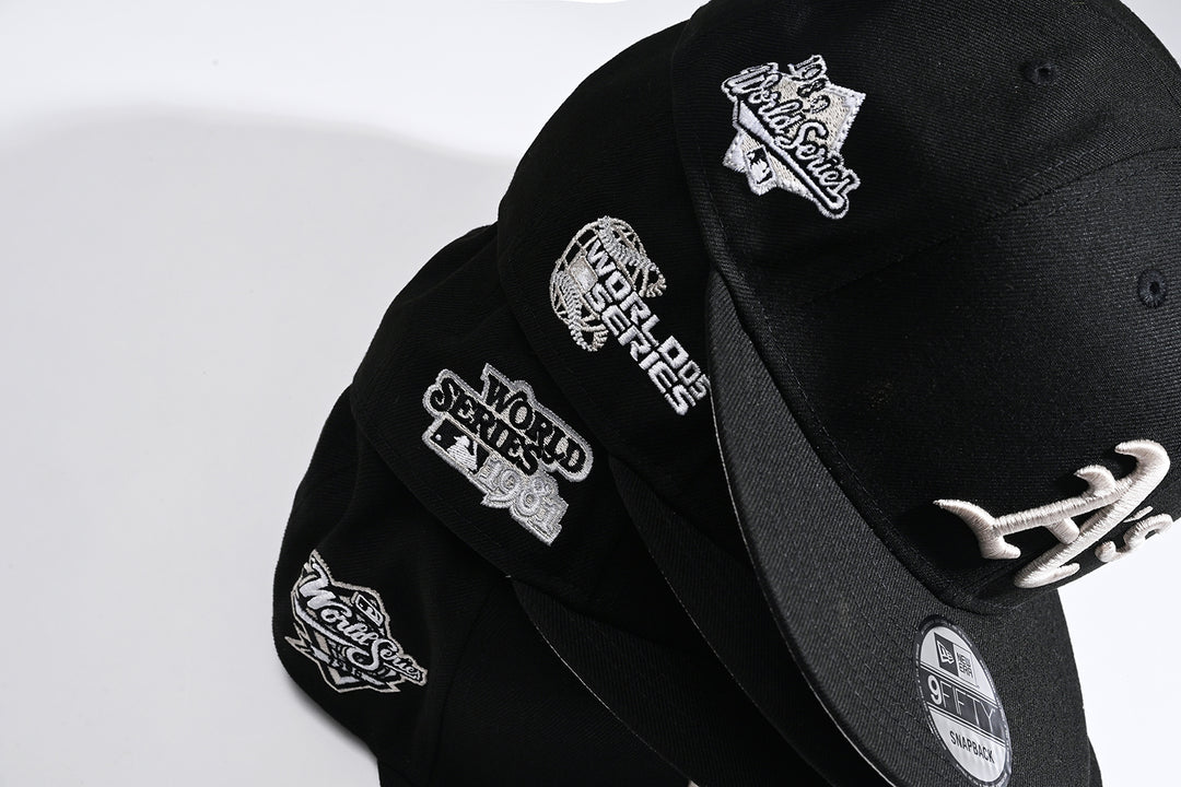 New Era หมวกรุ่น Chicago White Sox Cooperstown Stone World Series Black 9Fifty Cap