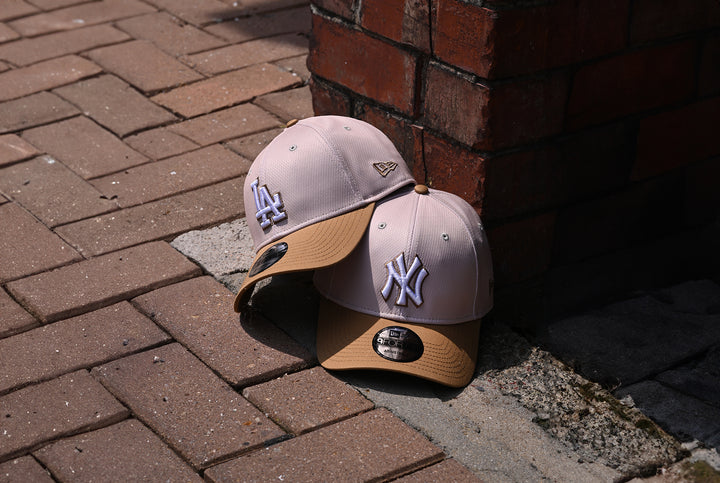 New Era หมวกรุ่น Los Angeles Dodgers Dashmark 2-Tone Wheat Visor Stone 9Forty Cap