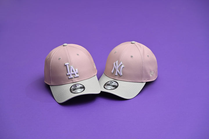 New Era หมวกรุ่น Los Angeles Dodgers Dashmark 2-Tone Soft Grass Visor Stone 9Forty Cap