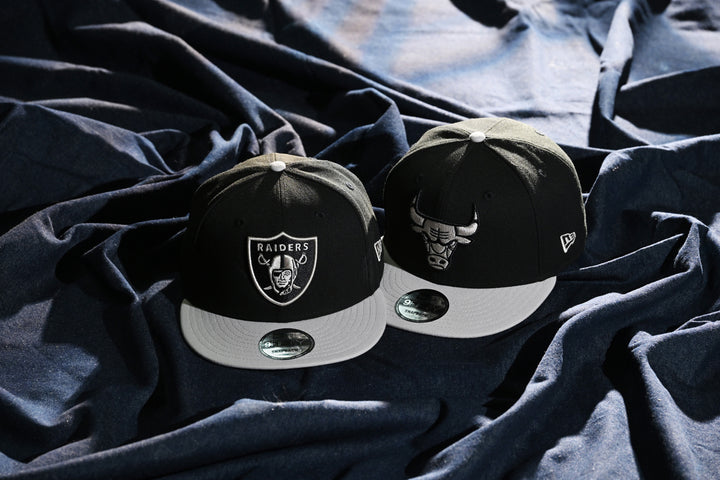 New Era หมวกรุ่น Las Vegas Raiders 2-Tone Black Stone 9FIFTY Cap