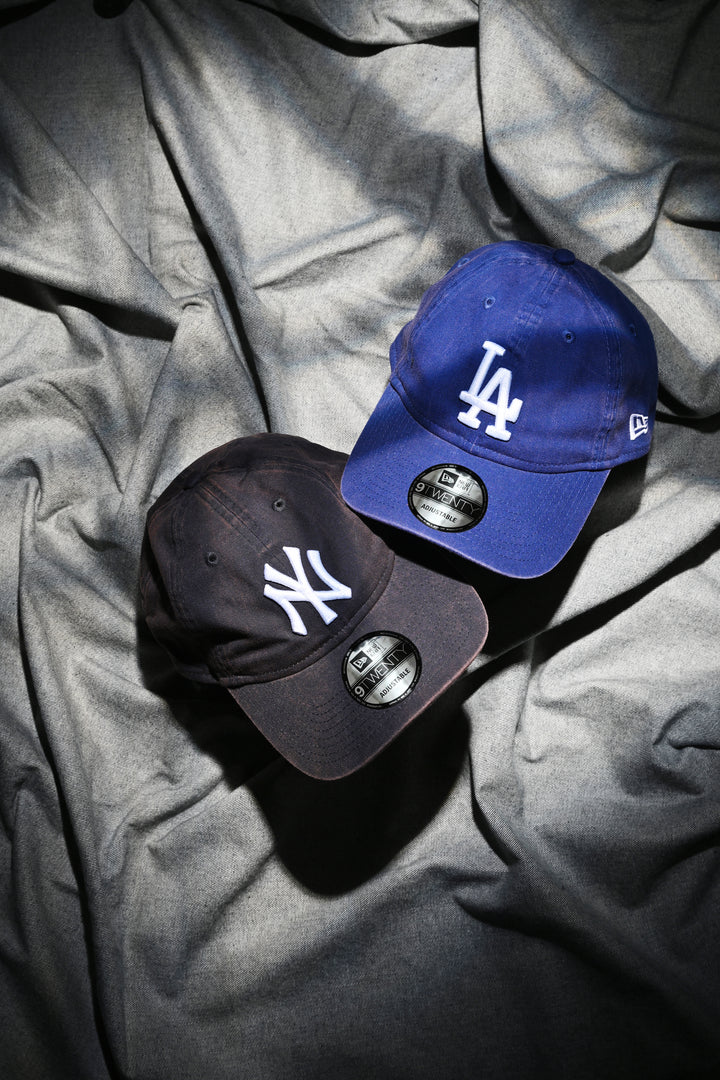 New Era หมวกรุ่น Los Angeles Dodgers Snow Washed Dark Royal 9TWENTY Cap