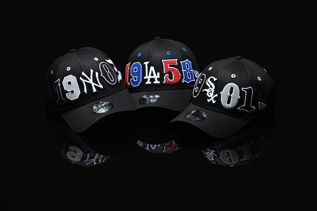 New Era หมวกรุ่น Chicago White Sox Mix League Patch Black 9Forty Cap