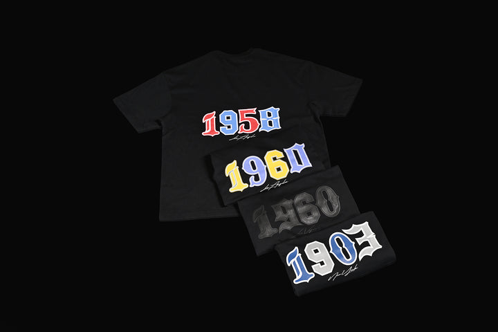 New Era เสื้อยืดแขนสั้นรุ่น Los Angeles Dodgers Mix League Patch Black Oversized Short Sleeve T-Shirt