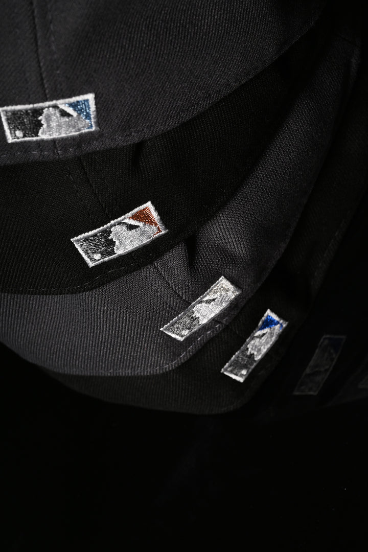 New Era หมวกรุ่น 59Fifty Pack - Metallic Los Angeles Dodgers Cooperstown 2-Tone Black Visor Graphite 59Fifty Cap