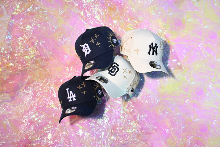 New Era หมวกรุ่น New York Yankees Cosmic Craft Chrome White 9Forty Af Cap