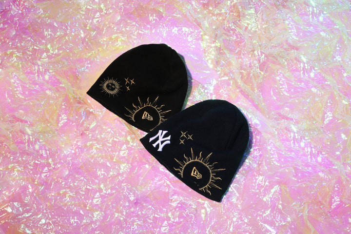 New Era หมวกรุ่น New Era Cosmic Craft Black 4 Darts Beanie